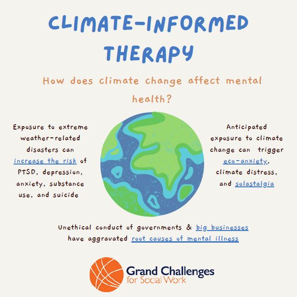 New Infographics on Social Work and Climate Change | Grand Challenges ...